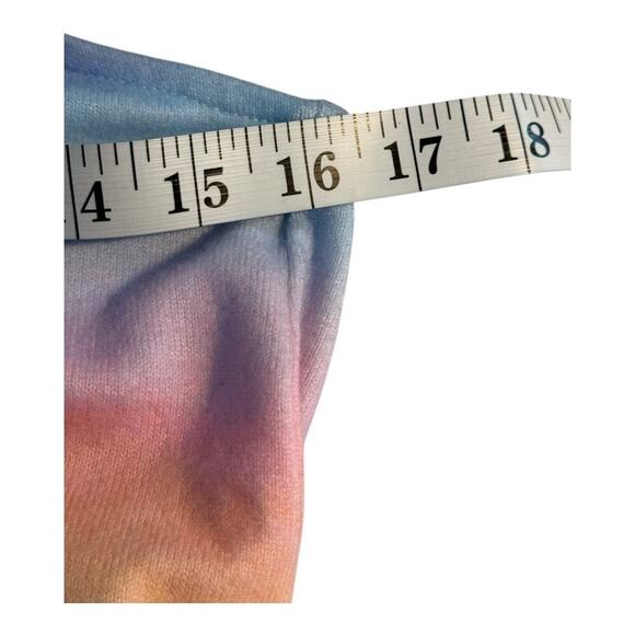 PJ Salvage Women's Multicolor Gradient Good Vibes Tank Top Size Small NWOT - Picture 7 of 8